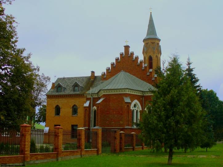 Rečyca. Catholic church of the Holy Trinity